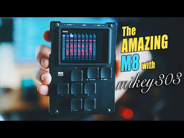 The Dirtywave M8 Tracker Experience with mikey303 in the Studio