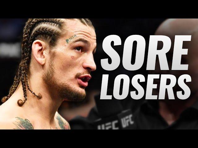 10 Fighters Who Were Sore Losers (UFC)