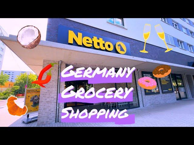 Germany Grocery Shopping I Berlin SuperMarket Prices I Netto 2024