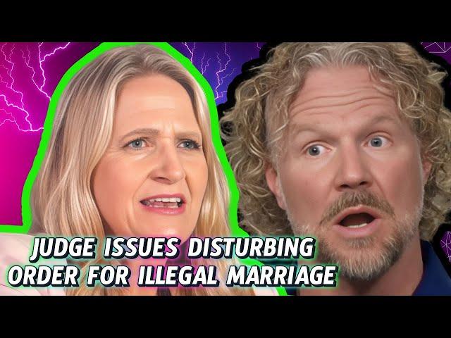 Sister Wives Christine Woolley & Kody Brown "Divorce" Legal Battle, JUDGE ISSUES DISTURBING ORDER