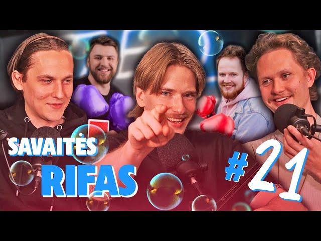 SAVAITĖS RIFAS #21: Bartuševičius VS Klajumas | Stand-Up'as Lietuvoje ir Nesutarimai