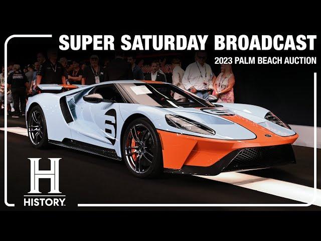 2023 PALM BEACH SUPER SATURDAY BROADCAST - Saturday, April 15, 2023  - BARRETT-JACKSON 2023 AUCTION