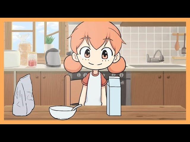 Eat cereal [시리얼 먹기] / 2D Animation