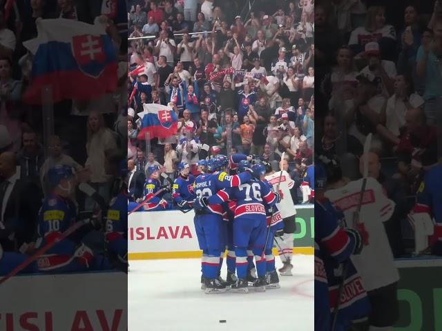 Slovensko vs Rakusko 2:1 #olympics2024  #hockey #icehockey #sports