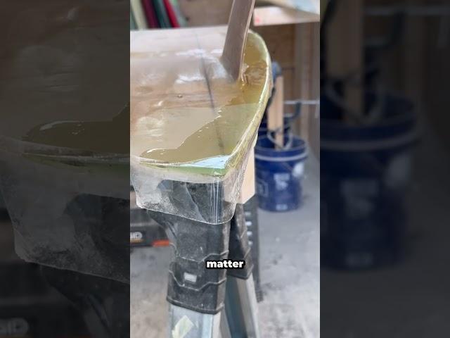 Insane Surfboard Restoration -  keeping the board light and maneuverable #shorts