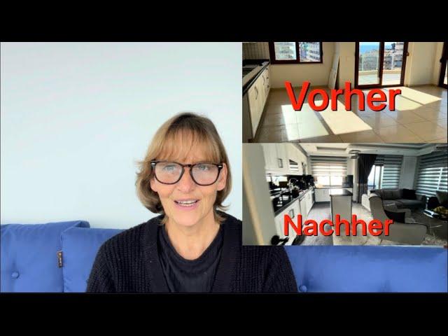 Ausgewandert unsere Wohnung in Mahmutlar! Vorher ▶️ Nachher. Seid gespannt  #vorhernachher