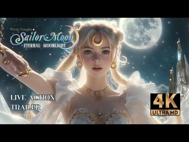 SAILOR MOON & HER GUARDIANS ETERNAL MOONLIGHT - LIVE ACTION Trailer | AI Concept