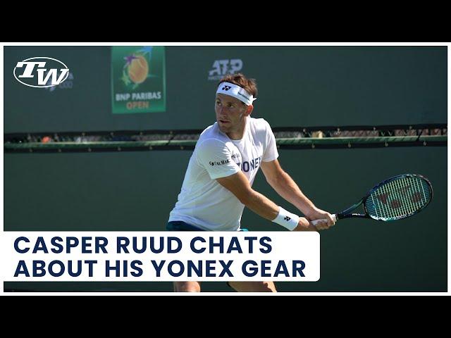 Casper Ruud on being on Team YONEX, his EZONE 100 & his unique way of changing racquets on court