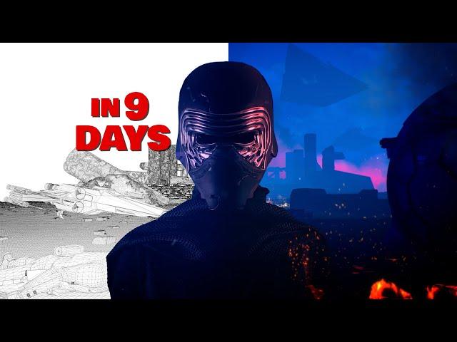 Transforming into Kylo Ren in just 9 Days