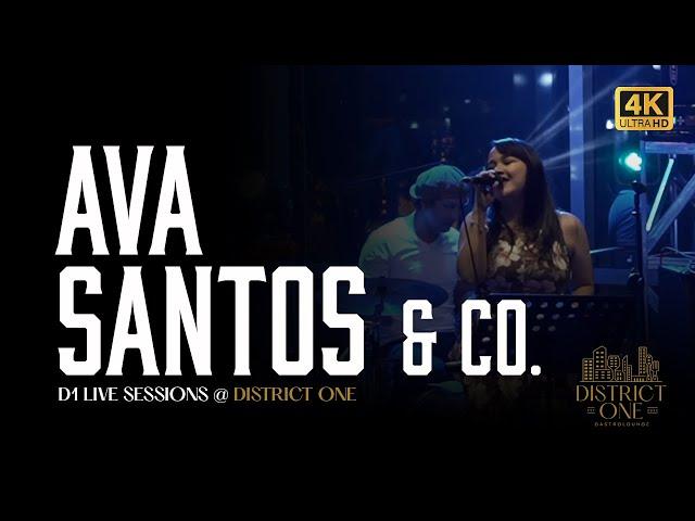 (4K) AVA SANTOS & Co. Live Sessions @d1manila District One Gastrolounge BGC