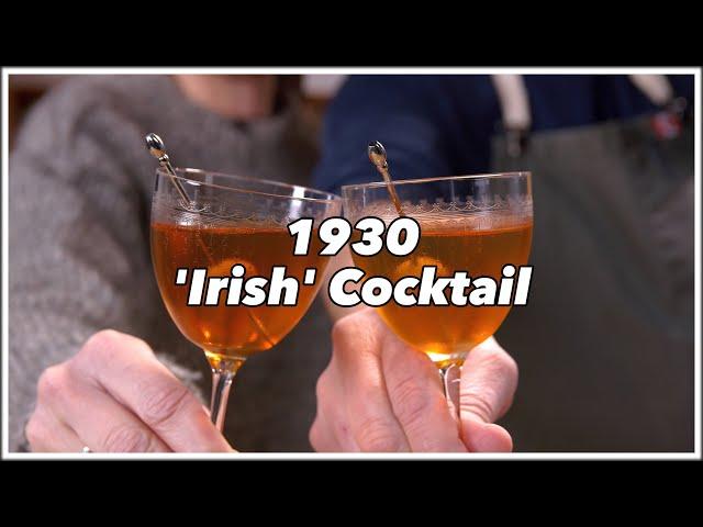 1930 Irish (whiskey) Cocktail - Cocktails After Dark