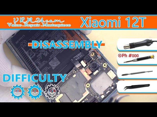 Xiaomi 12T 22071212AG Take apart | Disassembly In detail