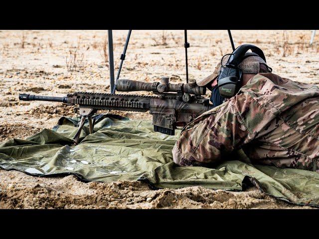 U.S. Army Soldiers Fire Sniper Rifles | MFA