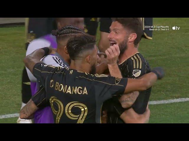 Mateusz Bogusz GOLAZO Sends LAFC Past Vancouver! | Audi 2024 MLS Cup Playoffs