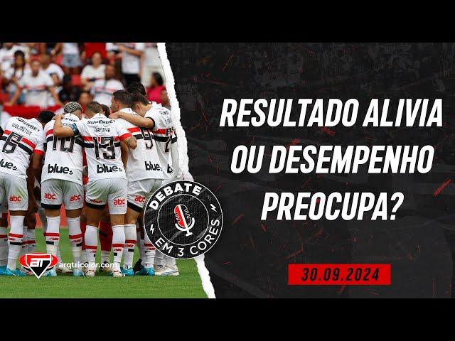 Vitória no clássico GERA ALERTA em função da POSTURA DO TIME em campo | Debate em 3 Cores #32