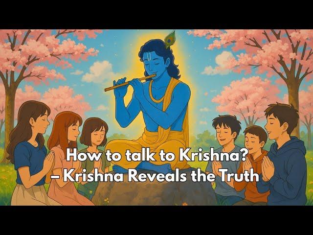 How to Talk to Krishna? – Krishna Reveals the Truth | Voice of Dharma