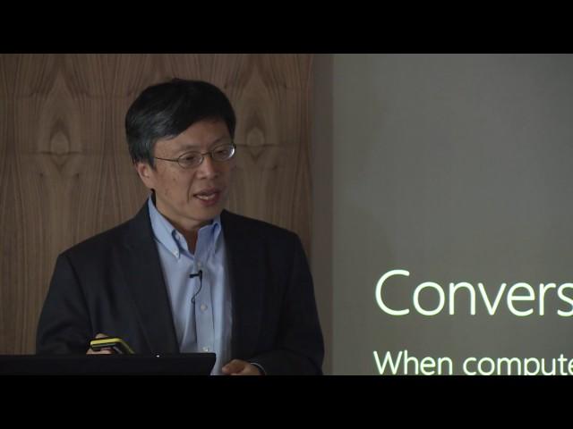 Harry Shum discusses Conversational AI: when computers ‘speak human’