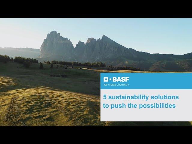 5 sustainability solutions to push the possibilities