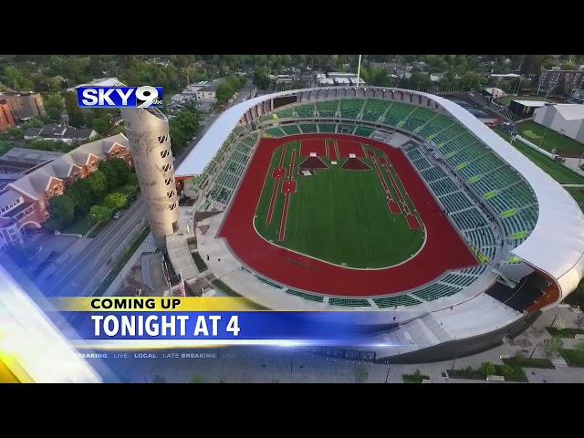 Coming up on KEZI 9 News at 4: UO hosting Big Ten Track and Field Championships; Springfield