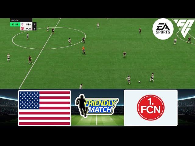 FC 24 - USA W vs Nürnberg W 12/12/2024 - FIFA Women's World Cup 2023 - Gameplay PS5