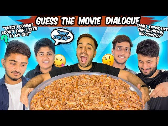 Funny Guess The Famous Movie Dialogue By Their English Version  Pasta Challenge|Sahil Khan & Team|