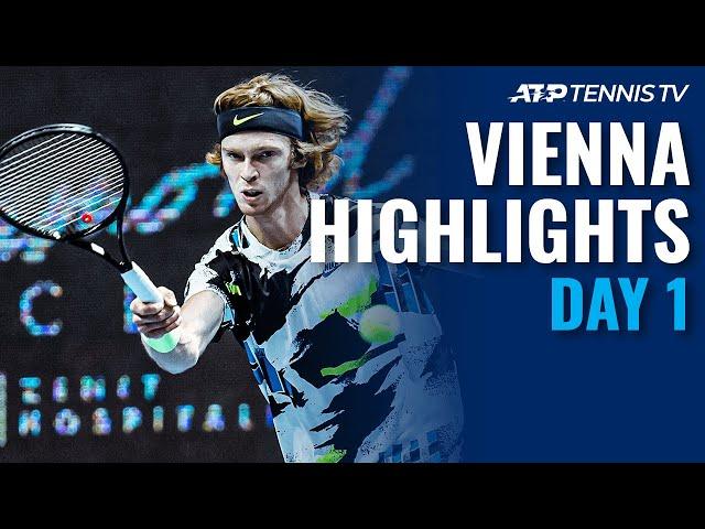 Shapovalov shocked by Rodionov; Rublev Rolls | Vienna 2020 Day 1 Highlights