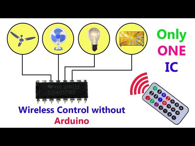 How to make Wireless Control at Your Fingertips: DIY IR Remote Switch