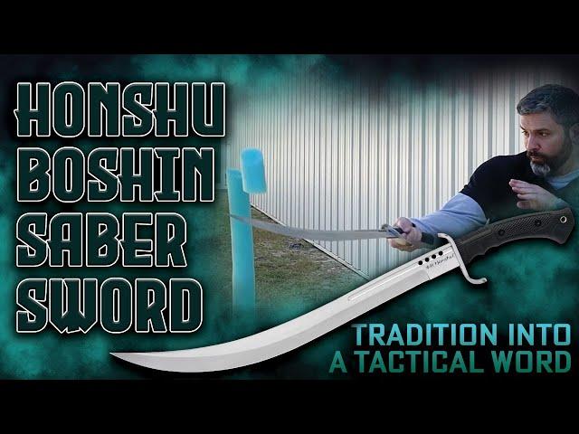 True Swords: Rock Solid Honshu Boshin Saber Sword!