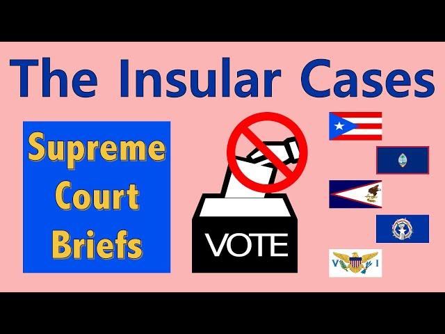 Why 3.5 Million American Citizens Don't Get to Vote | The Insular Cases