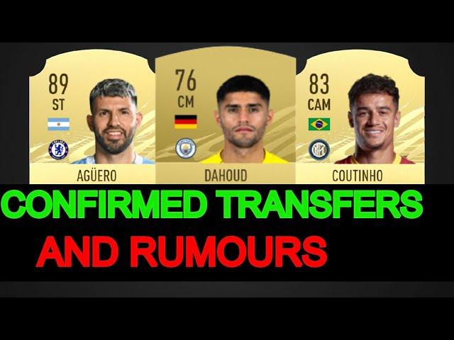 FIFA 21 CONFIRMED TRANSFERS AND TRANSFER RUMOURS, TRANSFER NEWS FT. AGUERO, DAHOUD, COUTINHO