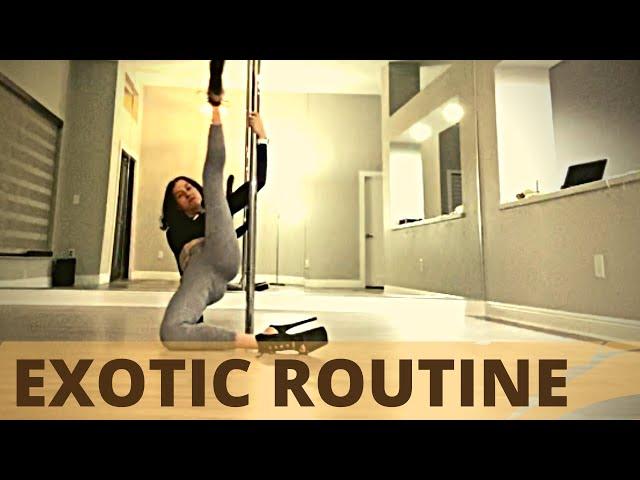 BEGINNER POLE DANCE EXO Choreo - Class 1 - Step by Step TUTORIAL - 30 MIN CLASS