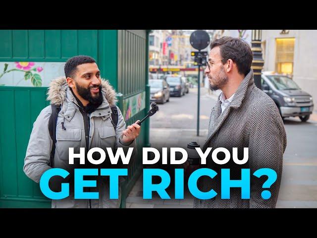 Asking Millionaires How They Got Rich? | Bond Street, London