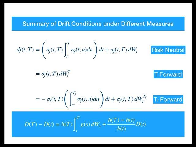 HJM Framework - Interest Rate Term Structure Models