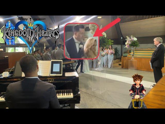 Kingdom Hearts - Simple and Clean played at a wedding