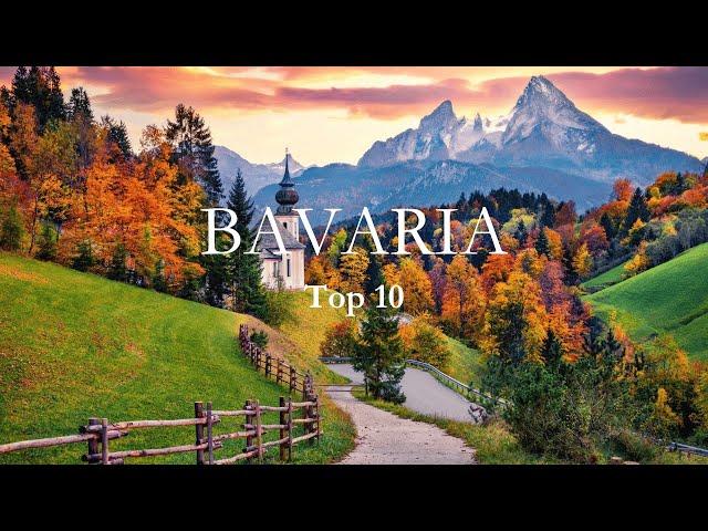 Top 10 Must-Visit Destinations in Bavaria, Germany | Bavaria Travel Guide #bavaria