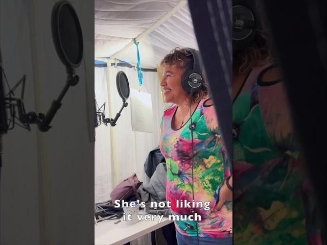 MUSIC BLOOPER In Recording Studio With Unity Power Force Singer Chantall