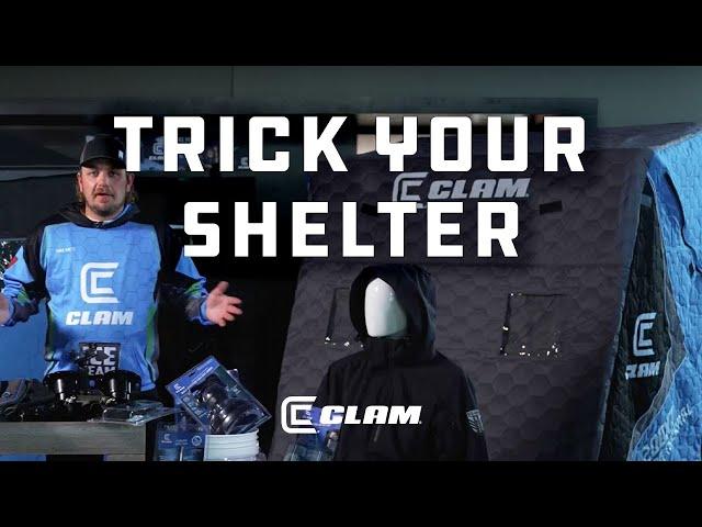 Trick Your Ice Fishing Shelter with Clam Accessories