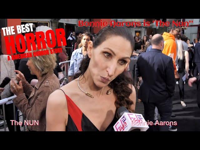 Bonnie Aarons is 'The Nun'' at "THE NUN" premiere