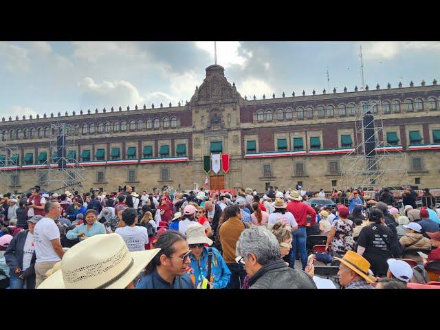 ZOCALO A REVENTAR EN EL INFORME DE AMLO