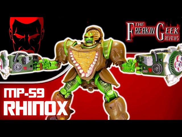 MP-59 Masterpiece RHINOX: EmGo's Transformers Reviews N' Stuff