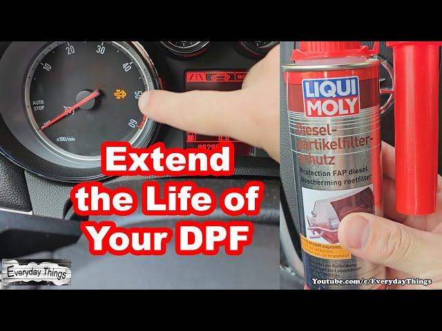 How to use Liqui Moly Diesel Particulate Filter DPF Additive and Extend the Life of Your DPF