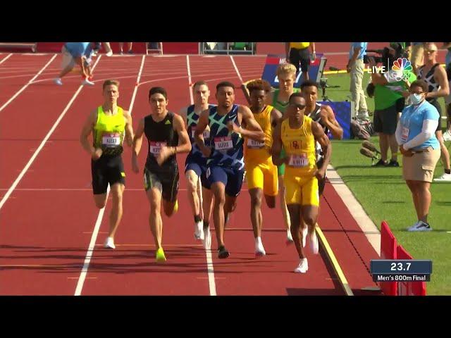 Comeback King Clayton Murphy Shows Out In Men's 800m Final