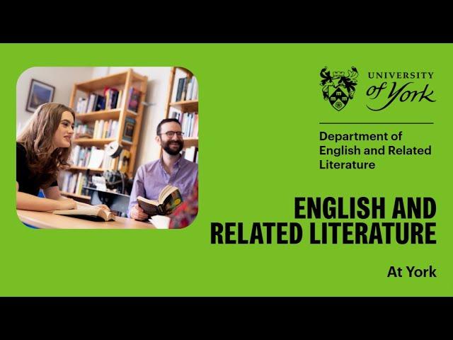 Department of English and Related Literature