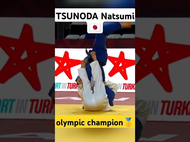 JUDO-IPPON TSUNODA Natsumi Tomoe-nage #shorts#judo#olympic#sports