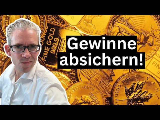 Goldpreis am Allzeithoch - so sicherst du deine Gewinne!