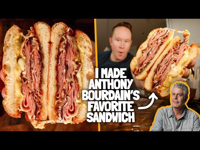 I Made Anthony Bourdain's Favorite Sandwich | *ONLY FIVE INGREDIENTS*