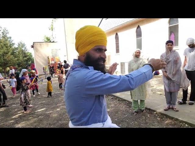 Gatka Hayward Practice | Bhai Didar Singh | Explaining Imp of Gatka | Sikh Marshal Arts