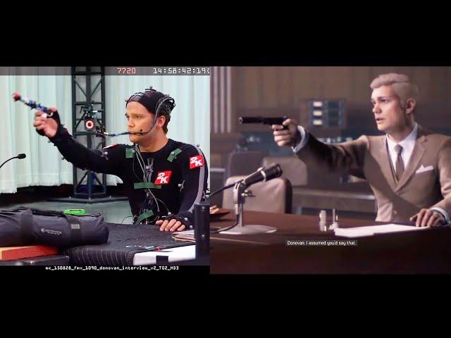 Behind the Scenes - Mafia 3 John Donovan Mocap Footage (Lane Compton)