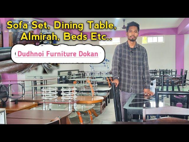 Dining Table, Sofa Set, Almirah, Beds Aro Gipinrang | Furniture Store | Mr Adman #garovideo