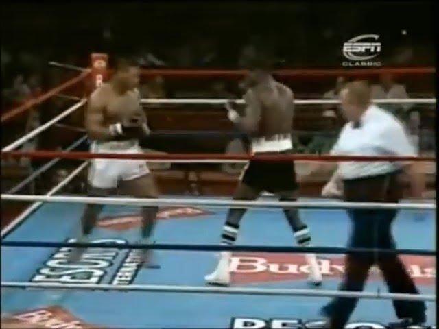 Mike Tyson Vs Ricardo Spain Highlights (4th. Pro Fight)